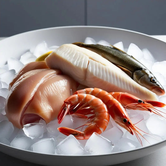 Fresh Feast Trio: Chicken, Fish & Prawns