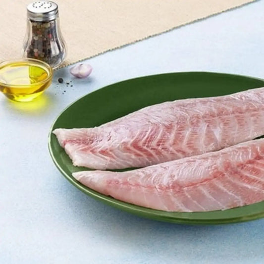 Sea Bass Fillet / Kolkata Bhetki (WITH SKIN)